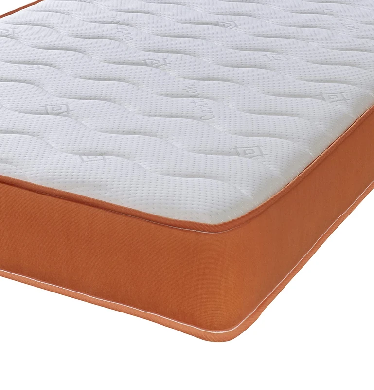 eXtreme comfort ltd The Cooltouch Essentials Orange 18cms Deep Hybrid Spring & Memory Foam Value Mattress from, 2ft6 Small Shorty Single (2ft6 x 5ft9, 75cm x 175cm) - Image 1
