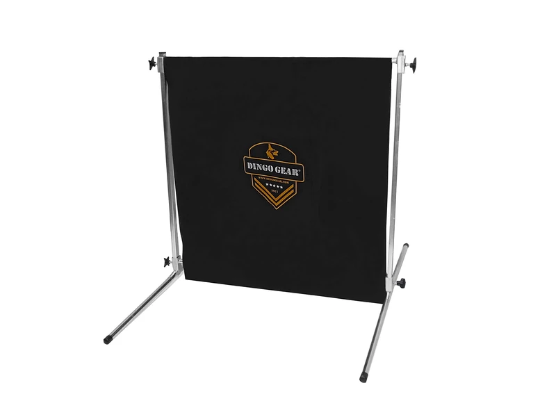 DINGO GEAR Hurdle Jump for the Dog Training Height Adjustment to 1 Meter, Width 1 Meter, Obstacle on Metal Stand S02900