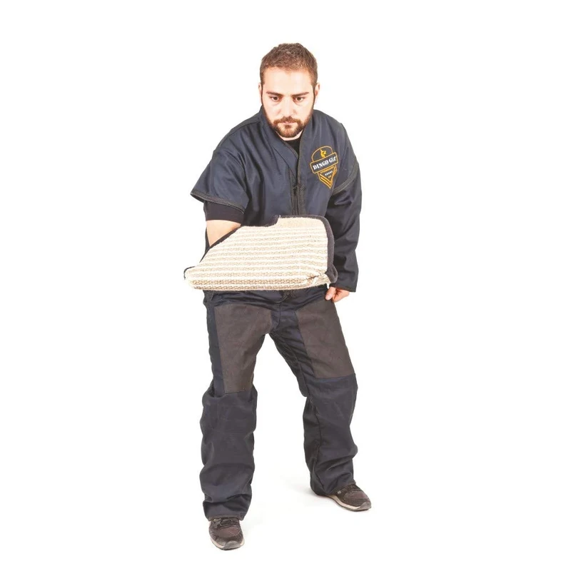 DINGO GEAR Dog Training Jacket Ripstop Light Guard Black Size L S01007