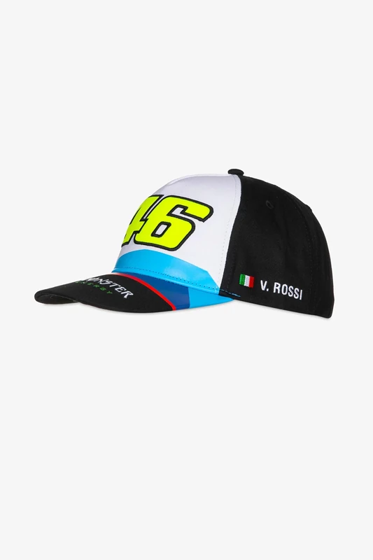 Valentino Rossi VR46 Sun/Moon Dual Monster Energy Official MotoGP Cap Blue