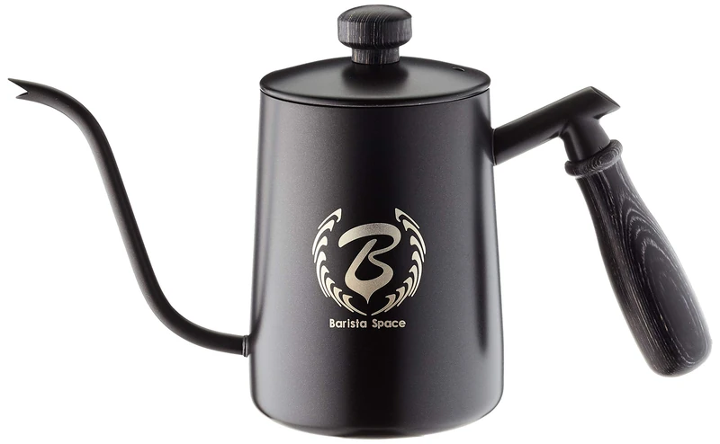 Black Kettle with a capacity of 600 ml from Barista Space - Image 1