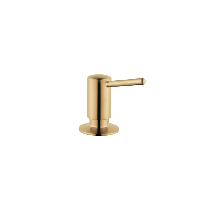 Hansgrohe 04539250 Kitchens Soap Dispenser, Brushed Gold Optic