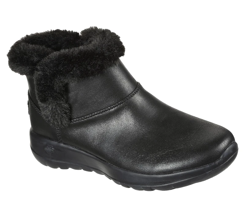 Skechers Womens On-the-go Joy Endeavor Trainers, Black Textile, 4 UK