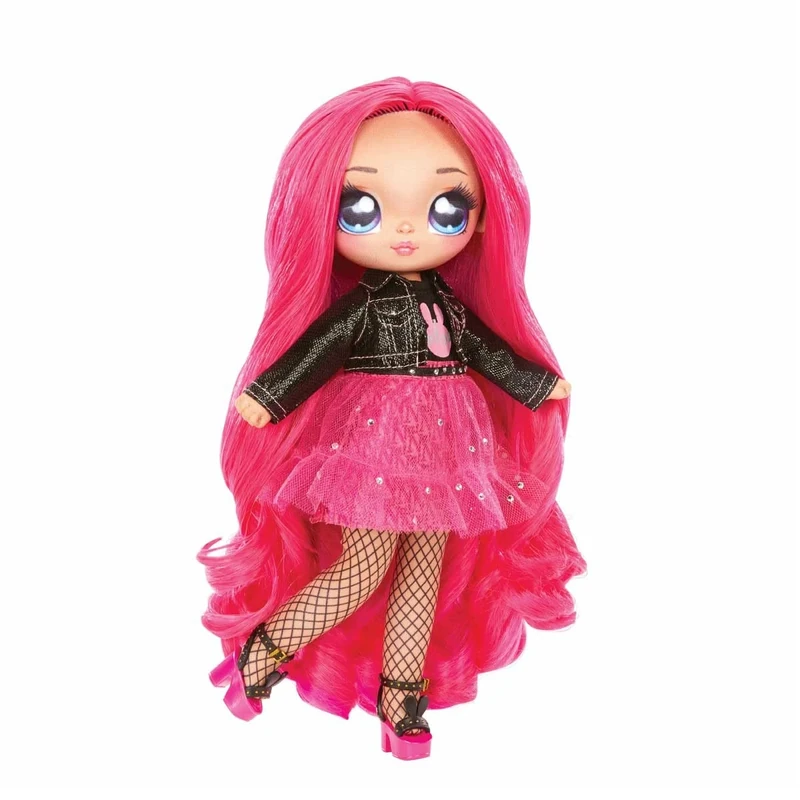 Na Na Na Ultimate Surprise - New Includes Fashion Doll with brushable hair, Designer Clothes and Accessories - Black Bunny