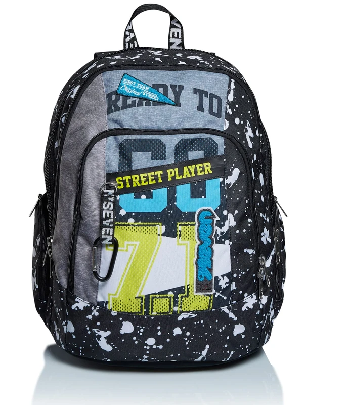 Seven Zaino Advanced - Street Player, Nero, Taglia Unica