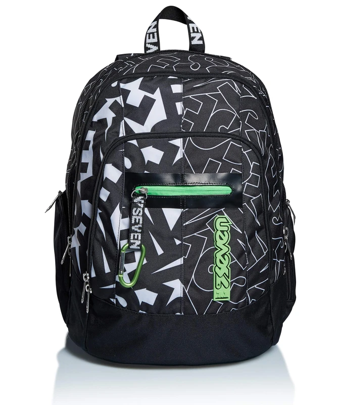 Seven Advanced Alpha Beat Unisex Double Compartment Backpack