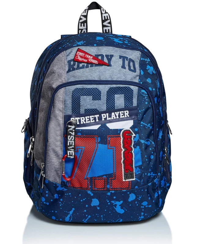 Seven Advanced Backpack - Street Player - Double Compartment - School and Leisure - Image 1