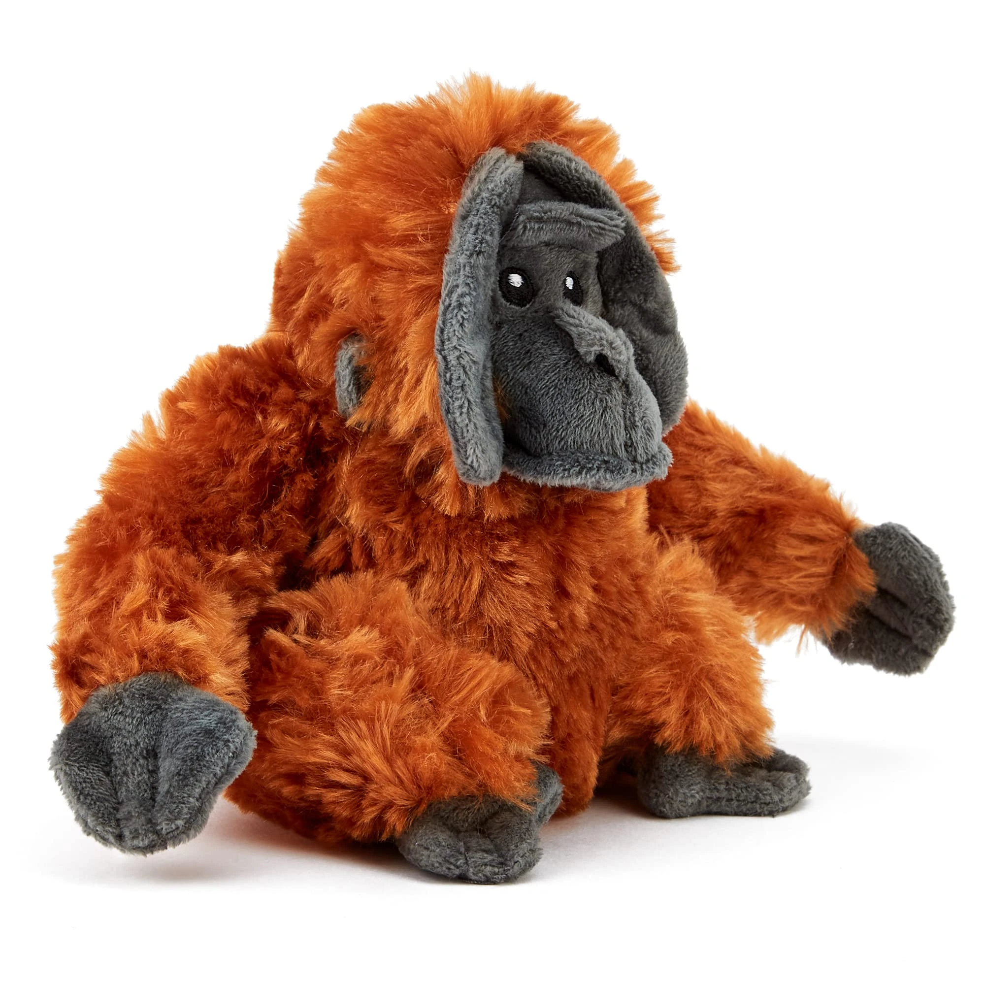 Zappi Co Children's Soft Cuddly Plush Toy Animal - Perfect Perfect Soft Snuggly Playtime Companions for Children (12-15cm /5-6") (Orangutan)