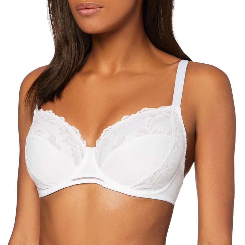 Maison Lejaby - Adage - Support Bra, White, 40C - Image 1