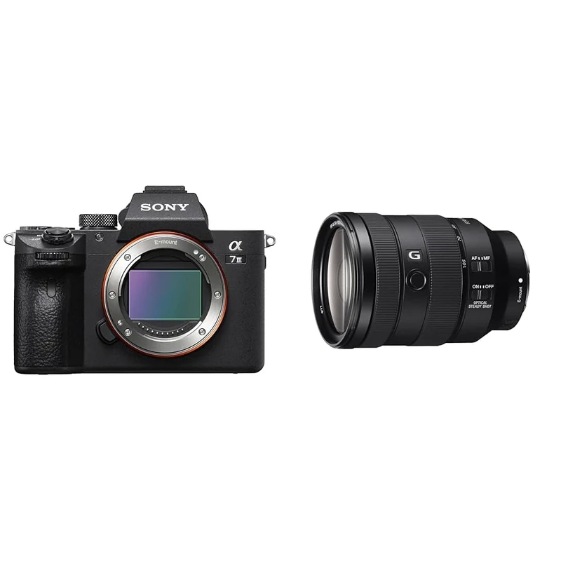 Sony ILCE7M3B Full Frame Mirrorless Compact System Camera Body with SEL24105G FE 24-105 mm F4 G OSS Standard Zoom Lens