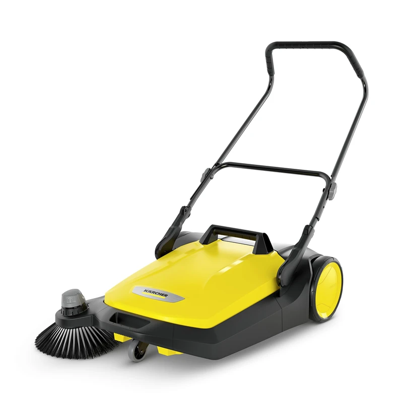 Kärcher 1.766-420.0, Kächer S 6 Mechanical sweeper, Black, Yellow, 38 liters