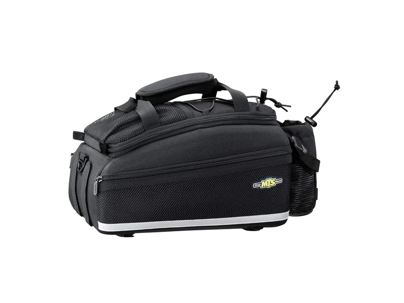 Topeak MTS TrunkBag EX 15009063 Pannier Rack Bag for RackTime Adapter Plate,Black, 8 L