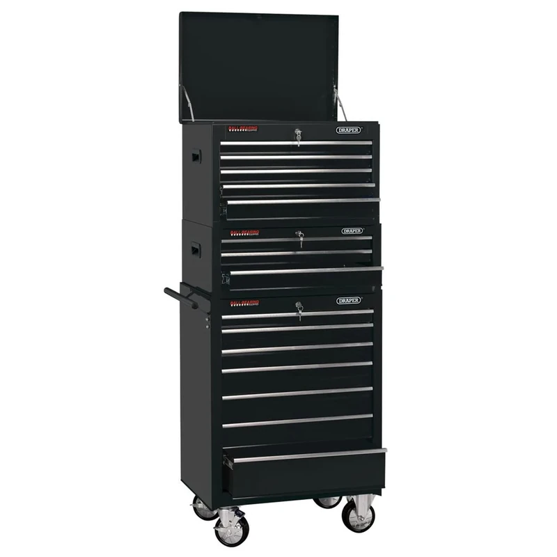 Draper 04594 26" Combined Roller Cabinet and Tool Chest (15 Drawer)