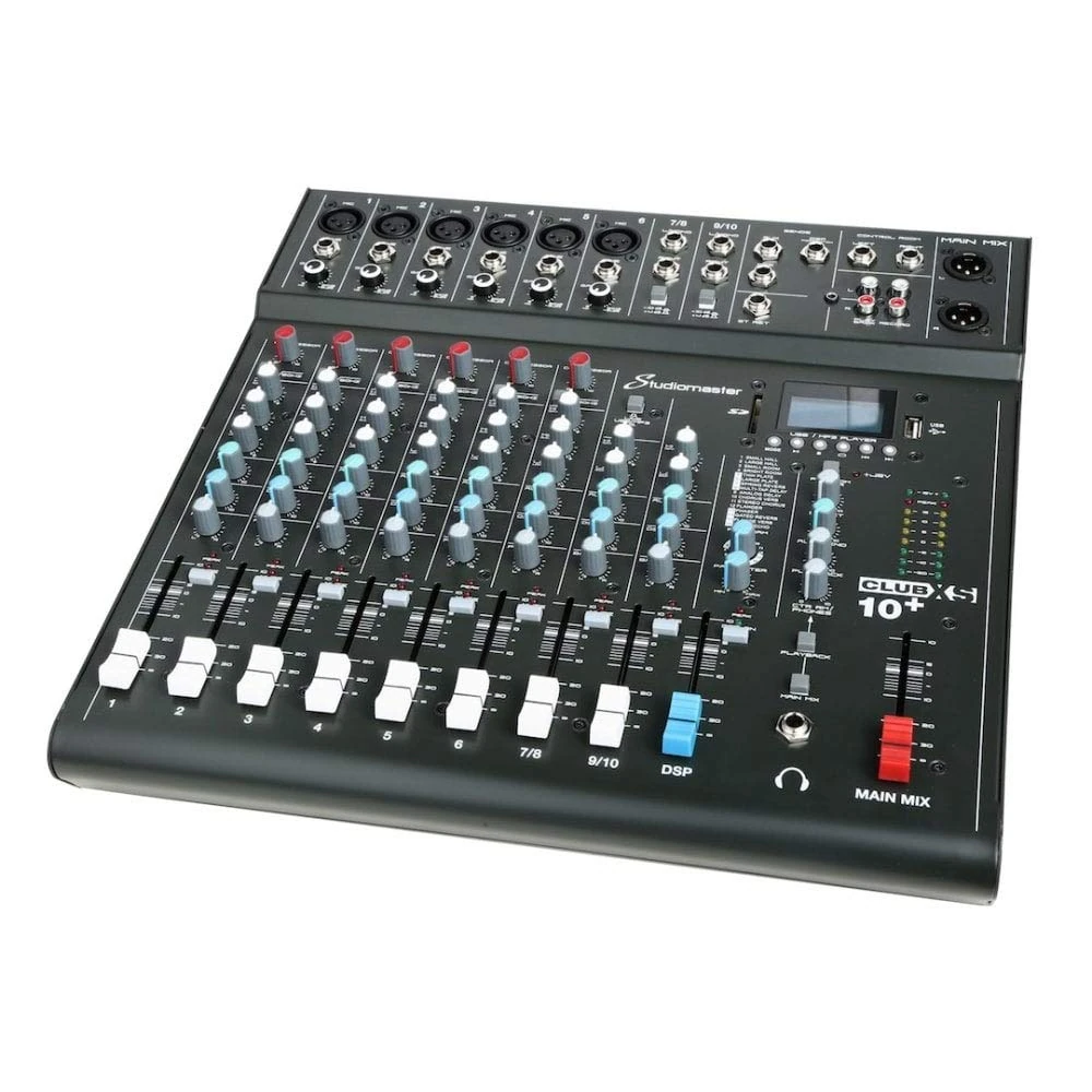 Studiomaster Club XS 10+ 8 Channel Mixer