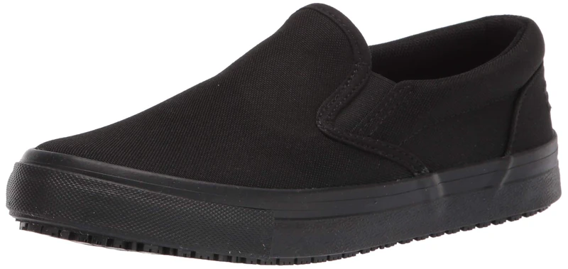 Skechers - Womens Double Gore Slip On Shoe, Size: 8.5 M US, Color: Black - Image 1