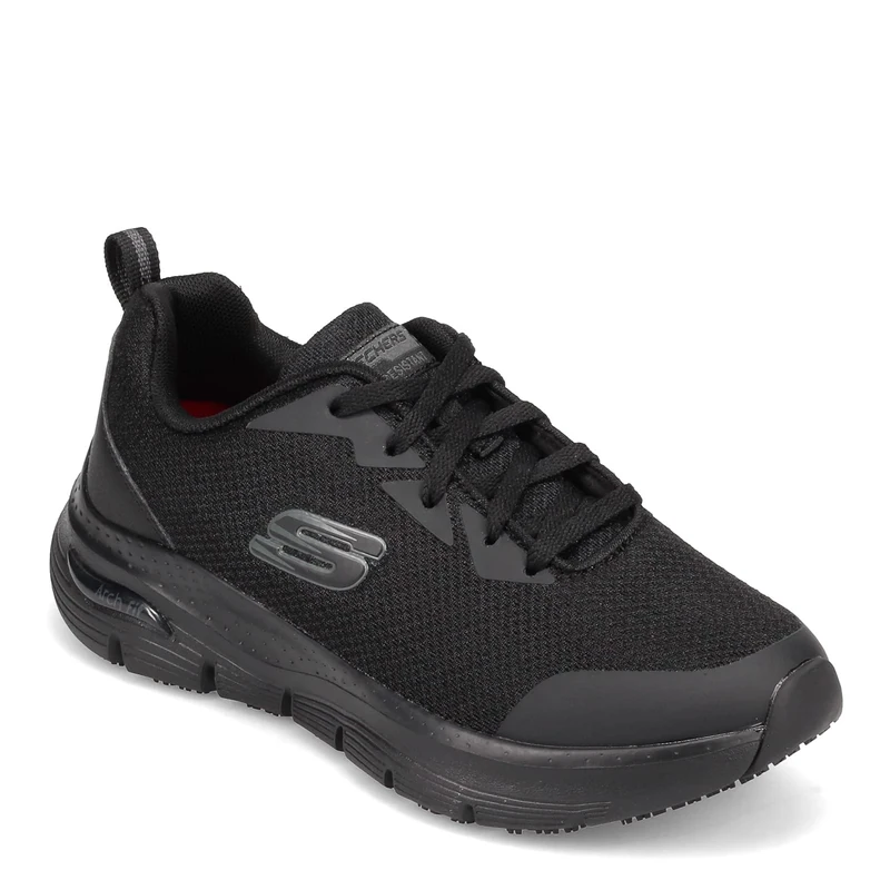 Skechers - Womens Arch Fit Sr Shoe, Size: 8.5 M US, Color: Black