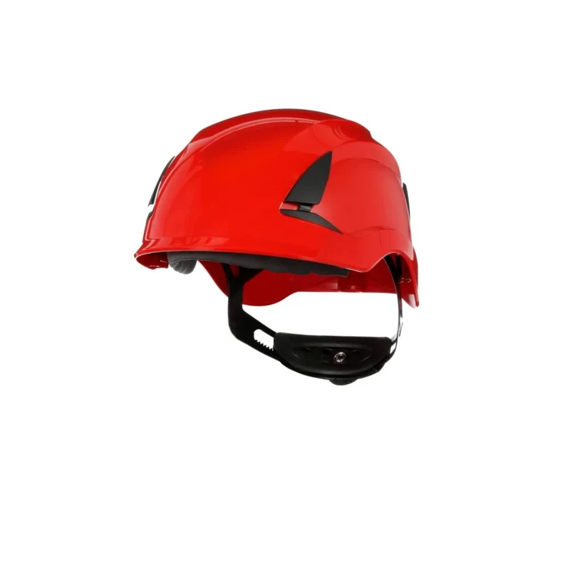 3M SecureFit X5500 Safety Helmet, Non-vented, CE, Red, X5505NVE-CE