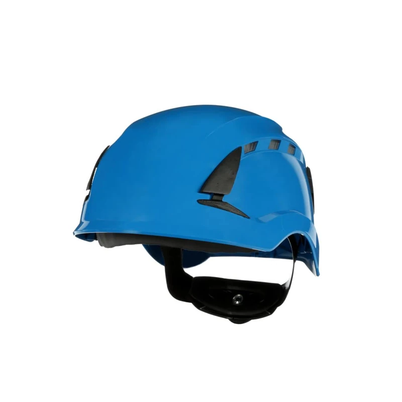 3M SecureFit X5500 Safety Helmet, Vented, CE, Blue, X5503V-CE