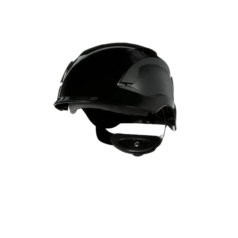 3M SecureFit X5500 Safety Helmet, Non-vented, CE, Black, X5512NVE-CE