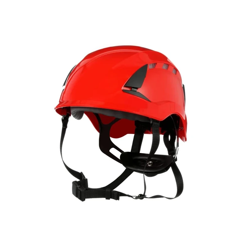 3M SecureFit X5000 Safety Helmet, Vented, 1000V, CE, Red, X5005VE-CE