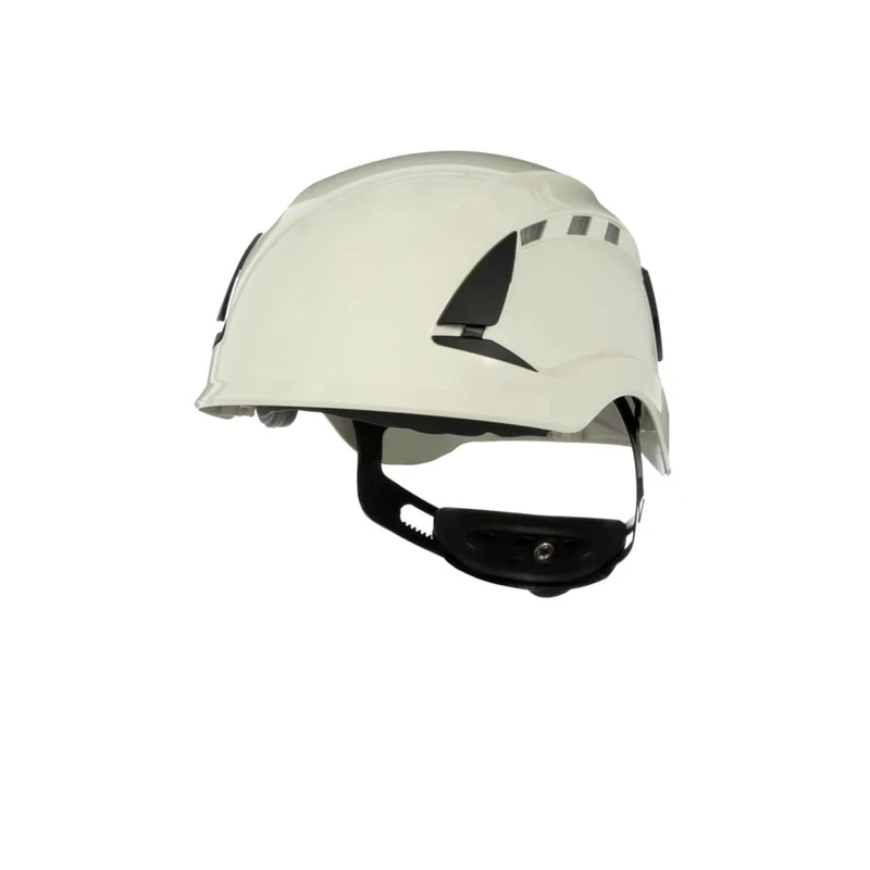 3M SecureFit X5500 Safety Helmet, Vented, CE, White, X5501V-CE