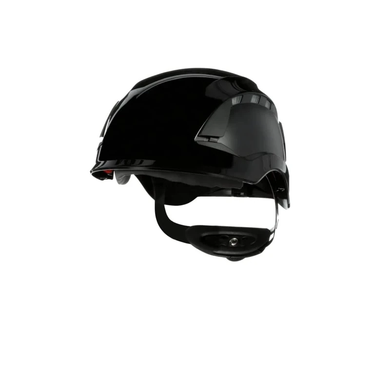 3M SecureFit X5500 Safety Helmet, Vented, CE, Black, X5512V-CE