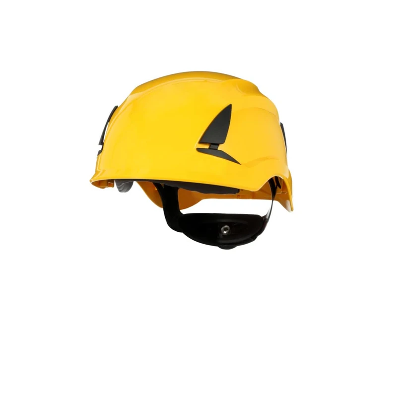 3M SecureFit X5500 Safety Helmet, Non-vented, CE, Yellow, X5502NVE-CE
