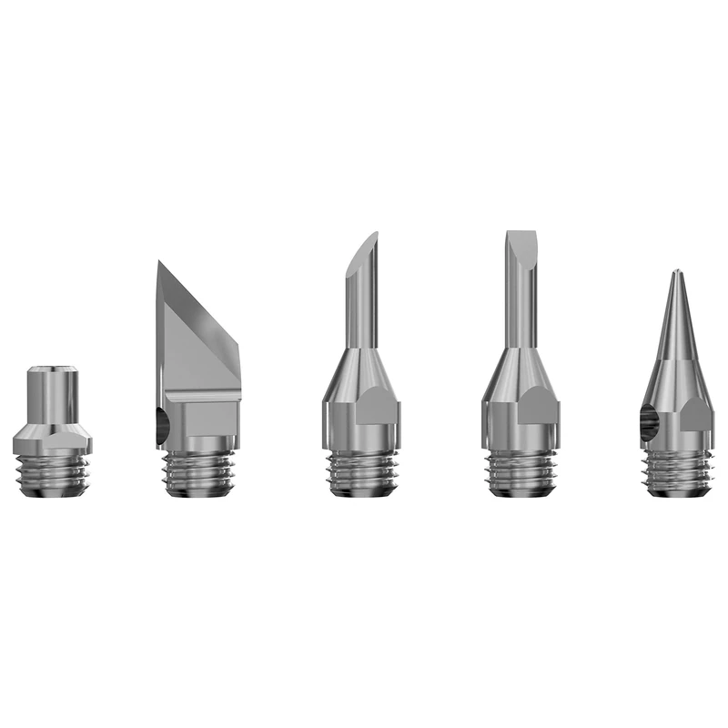 LEXIVON Genuine Butane Torch Soldering Iron Tips | 5-Piece Set, Compatible with LX-770 and LX-771 Models (LX-TIP-D)