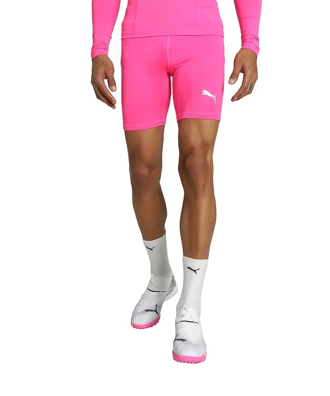 PUMA Men's Liga Baselayer Short Tight, Fluo Pink, S
