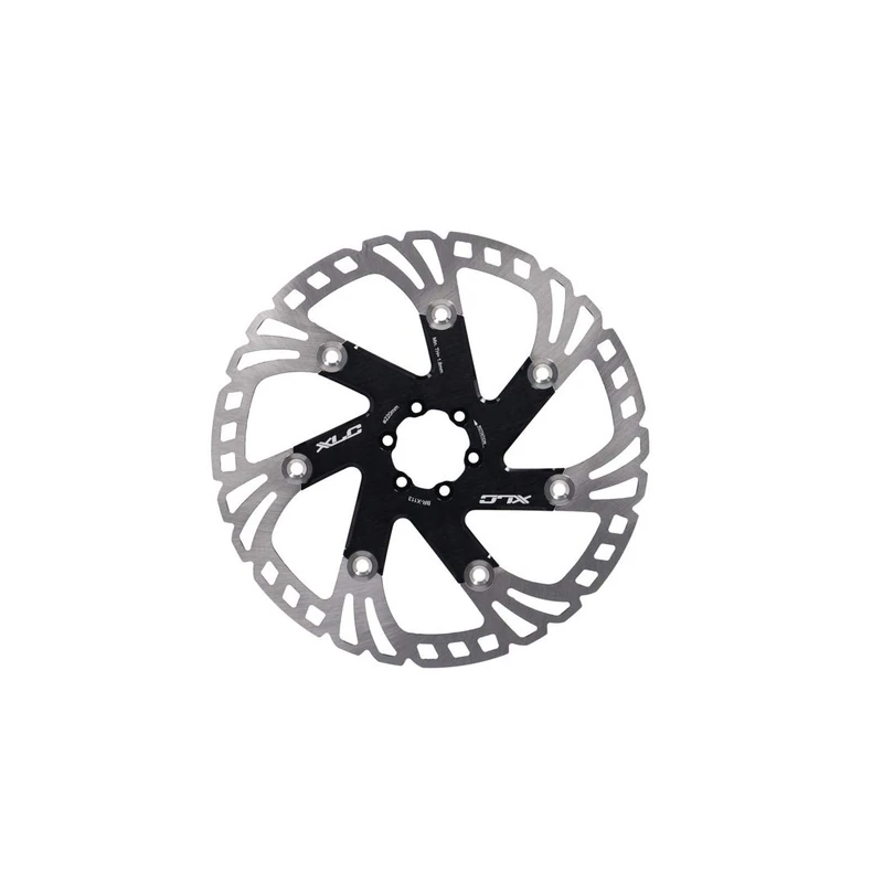 XLC Winora Brake Disc BR-113, Diameter 220/1.8 mm, Black/Silver, 226 g