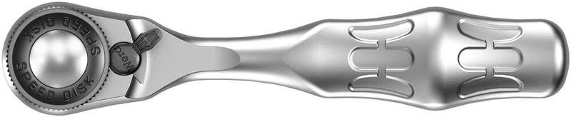 Wera 8008 A Zyklop Mini 3 Ratchet with 1/4" Drive, 1/4" x 87 mm, 05003793001