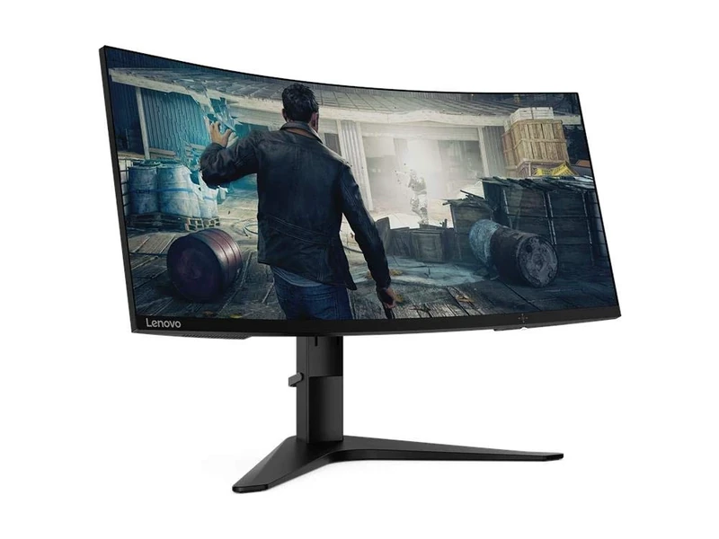Lenovo G34w-10 WLED Ultra-Wide Curved PC Computer Gaming Monitor, 34''