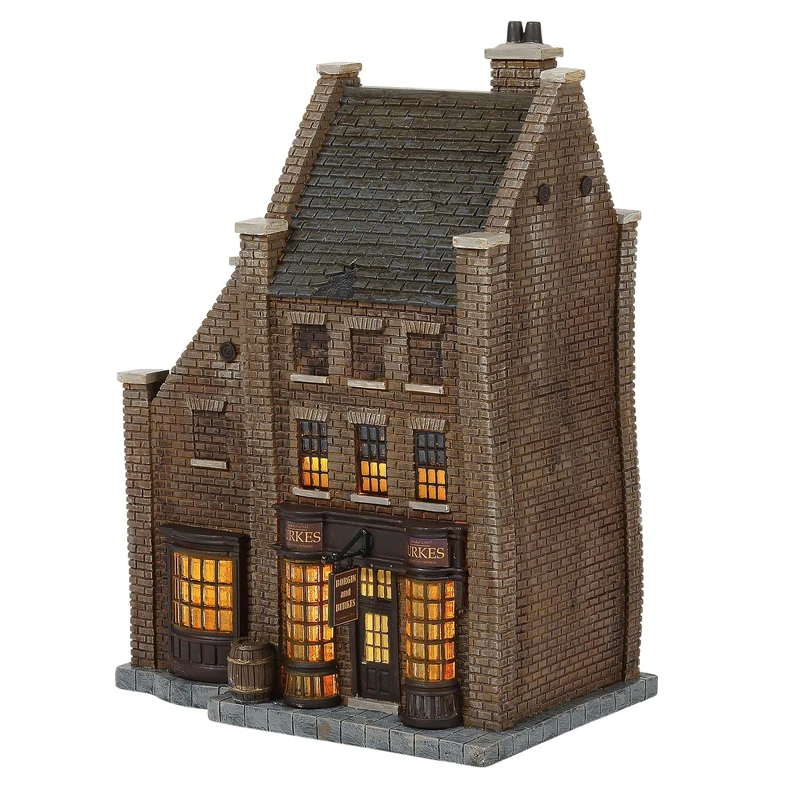 Harry Potter Village By D56 Borgin And Burkes Shop Figurine - Image 1