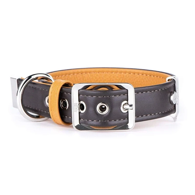 MyFamily Leather Collar Made in Italy Hermitage Collection