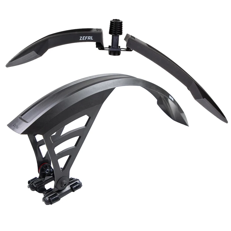 ZEFAL Deflector RS75/FM60 Mudguard Set, Black, 27.5" / 29"