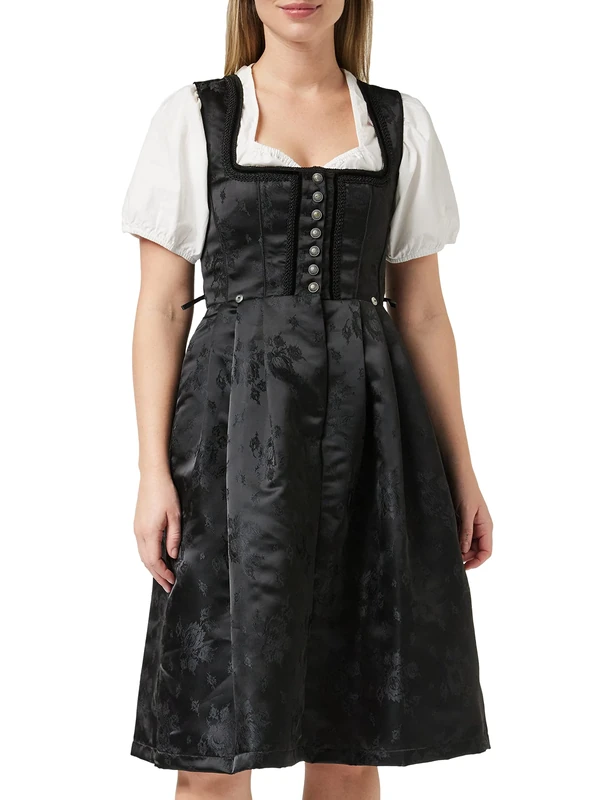 Stockerpoint Women's Dirndl Odette Special Occasion Dress Not Applicable, Black, 54