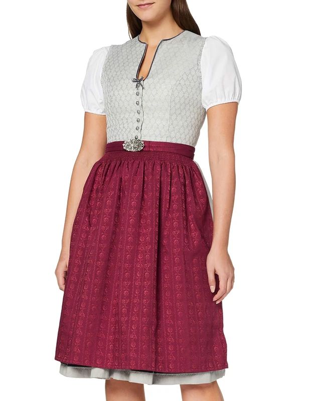 Stockerpoint Women's Schürze Sc-300 Special Occasion Dress Not Applicable, Bordeaux, 1