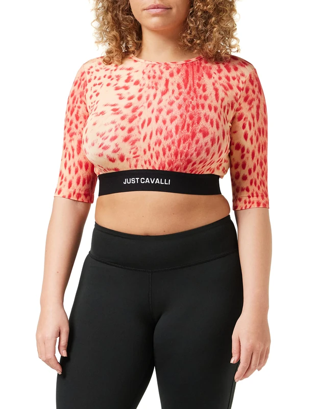 Just Cavalli Women's Top Sweatshirt, 900S Black Variant, 36 - Image 1