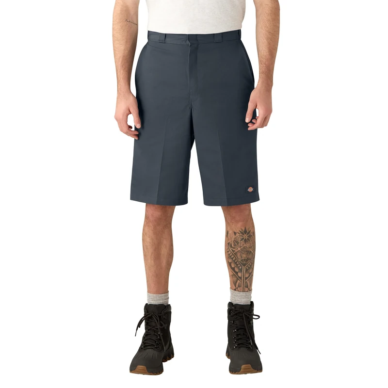 Dickies Men's 13 Inch Loose Fit Multi-Pocket Work Short Utility, Graphite Gray, 38
