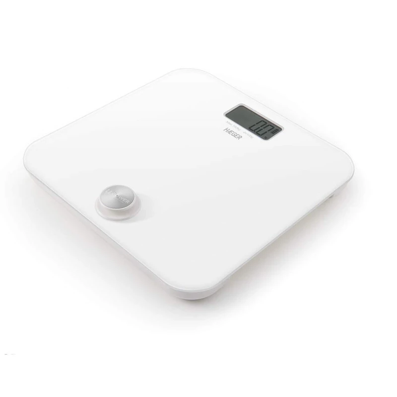 HAEGER U-POWER Digital Bathroom Scale - Battery-Free Technology