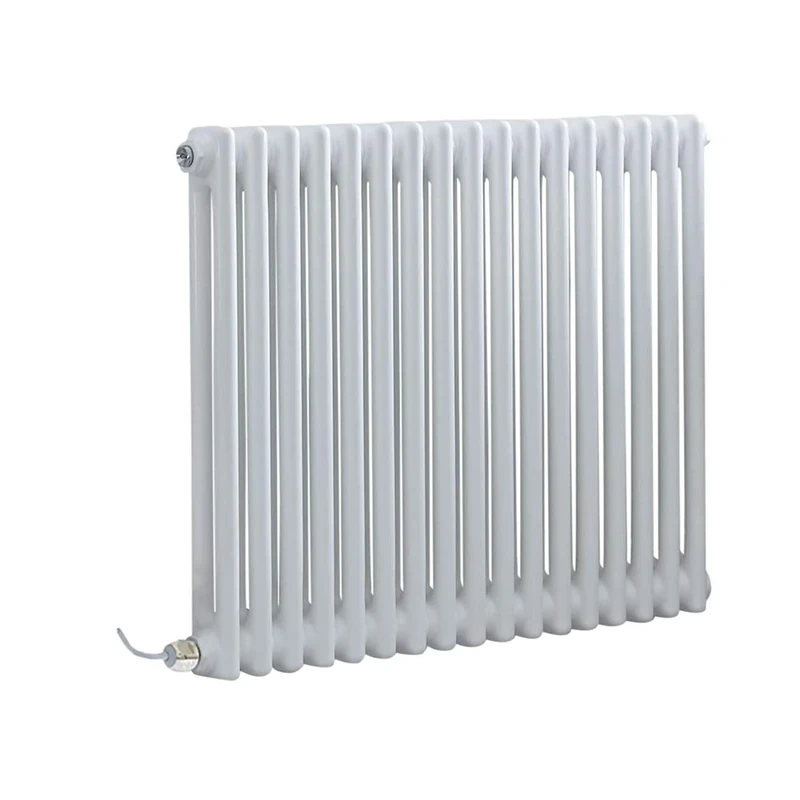 Milano Windsor 1000W White Cast Iron 2-Column WiFi Radiator 600x785