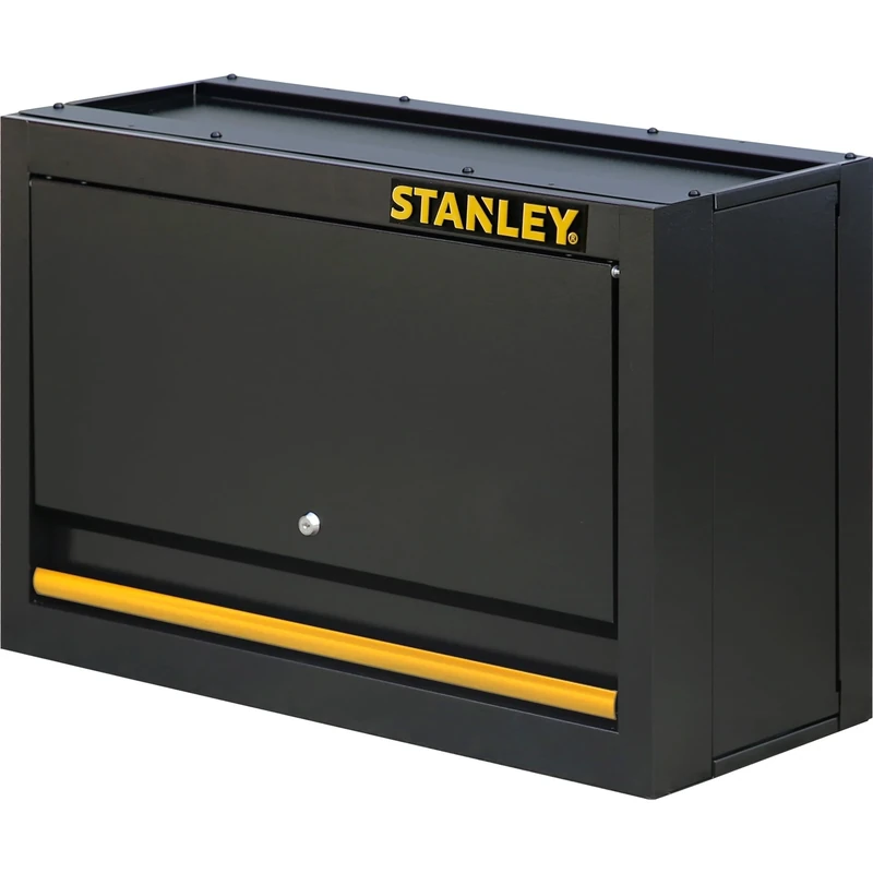 STANLEY RTA Wall Cabinet (1 Door, 30 Inches, with Steel Frame, Integrated Locking System, Total Load up to 22.5 kg, Can also be Mounted on Track Walls) STST97599-1 - Image 1