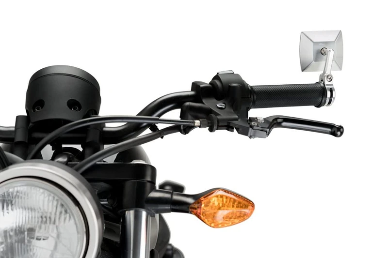 Puig 3668D Rearview Mirror Monaco Aluminium