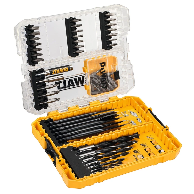 DT70758 Mixed Drill & Bit Set, 57 Piece