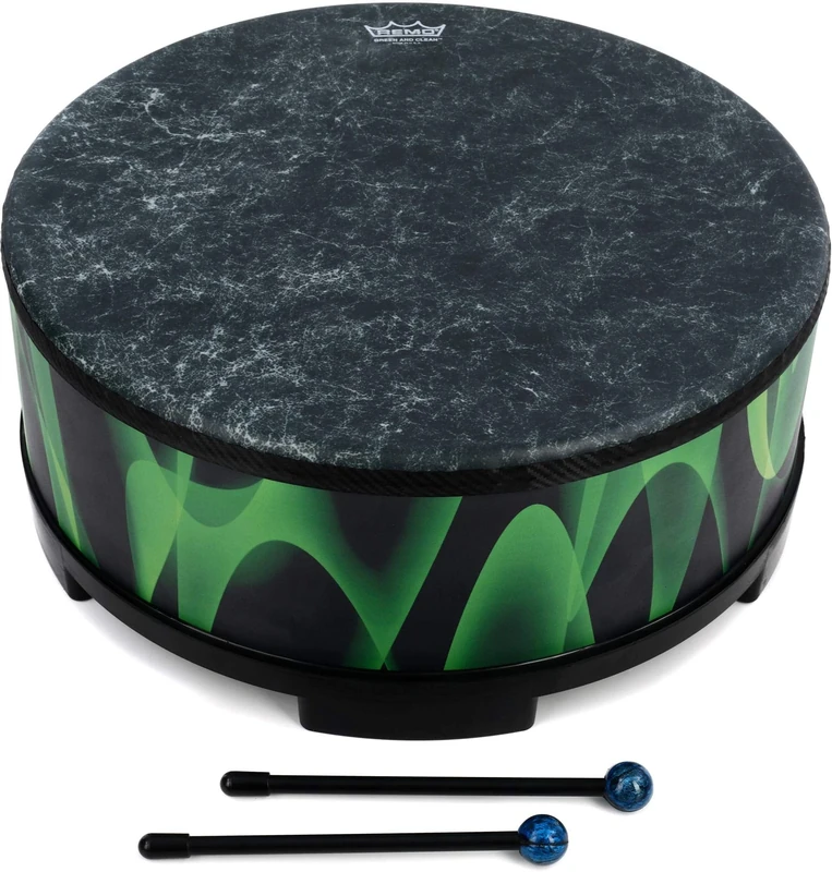 Remo World Percussion Green and Clean Gathering Drum E3-5818-41