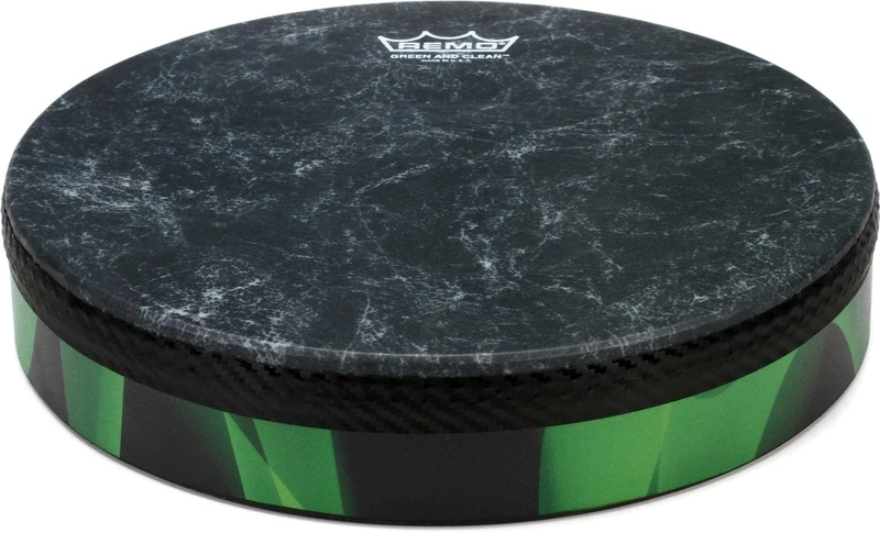 Remo World Percussion frame drum Green and Clean 10" HD-8610-41