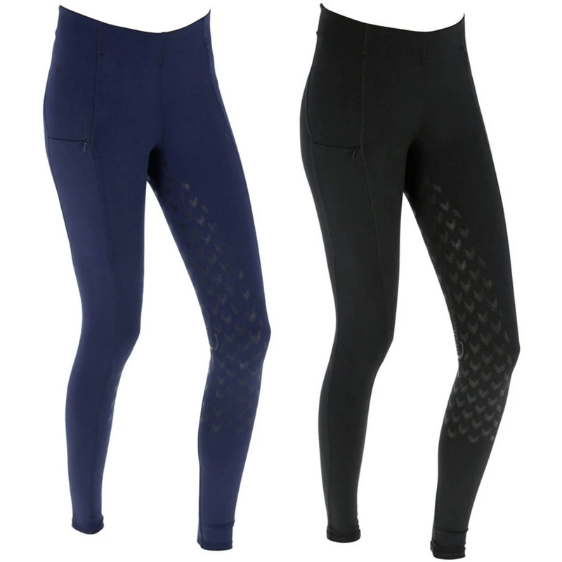 Covalliero Equona Riding Tights Dark Blue Size 14/16