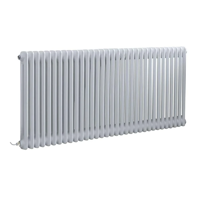 Milano Windsor 1500W White Cast Iron Style 2 Column WiFi Electric Radiator - 600mm x 1505mm