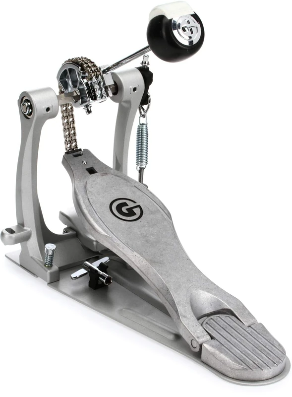 Gibraltar bass drum pedal Tour Class Series Single GTC6-S - G Class Style - Double Chain Drive - Ergonomic bass drum pedal