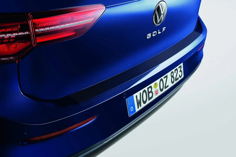 Volkswagen 5H0-061-197 Boot Sill Protector Transparent